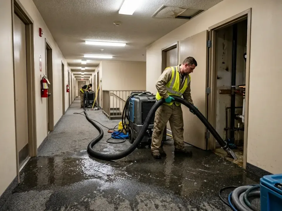 multi-unit-apartment-hallway-f-005 — frequently asked questions, Emergency Burst Pipe Water Extraction & Removal in Greenwoo…